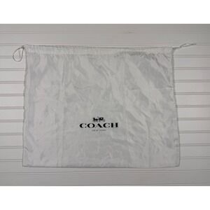 Coach Dust Bag Drawstring Satin Pouch Handbag Storage Travel